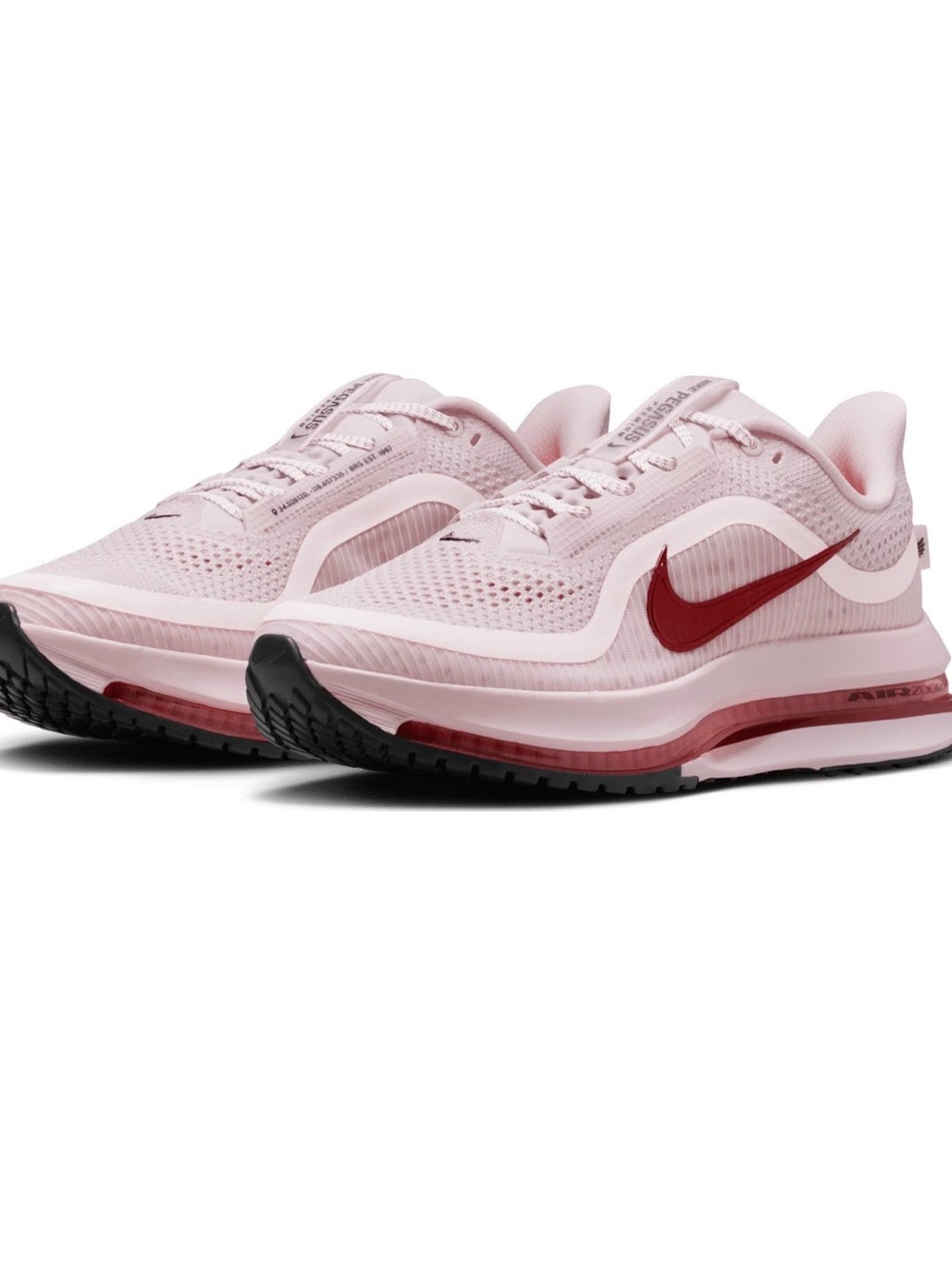 Nike Pegasus Premium Women's Pearl Pink/Team Crimson Rosé 7.5 Exclusive Colorway